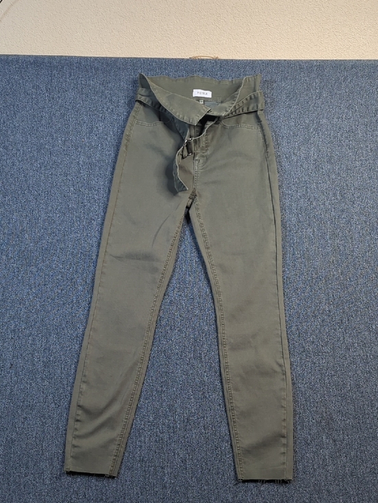 pistola Denim - Pistola Olive Green Skinny Jeans Size 26 High-Rise Stretch Denim‎
